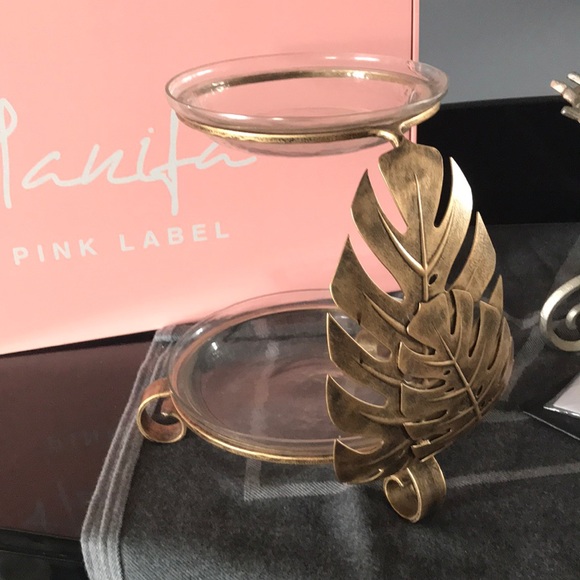 Pier 1 Other - Pier 1 double tier bronze serving buffet